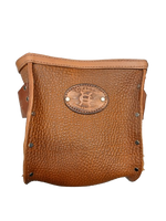 Graber Brown Leather Bolt Bag