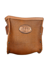 Graber Brown Leather Bolt Bag