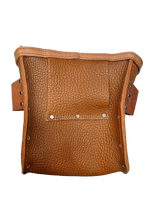 Graber Brown Leather Bolt Bag