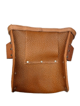 Graber Brown Leather Bolt Bag