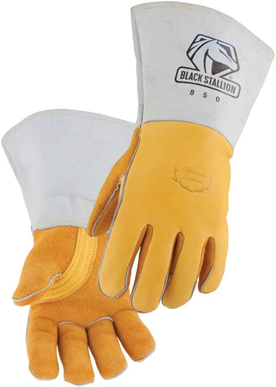 REVCO 850 Premium FR Nomex® Lined Elkskin Stick Welding Gloves