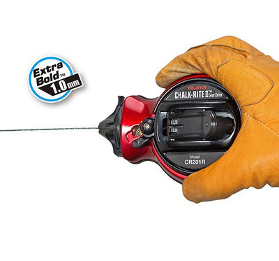 Tajima CR201R-2 Chalk-Rite II Gear Drive Fast-Wind Chalk Snap-Line