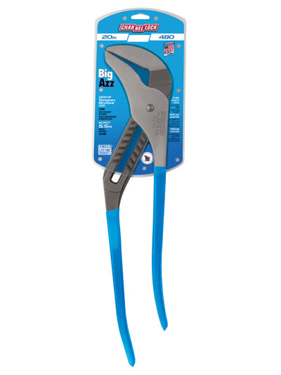 ChannelLock 480 20-INCH BIGAZZ® STRAIGHT JAW TONGUE & GROOVE PLIERS