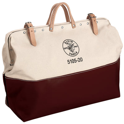 Klein 5105-20 20" High-Bottom Canvas Tool Bag