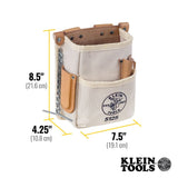 Klein 5125 5-Pocket Tool Pouch - Canvas