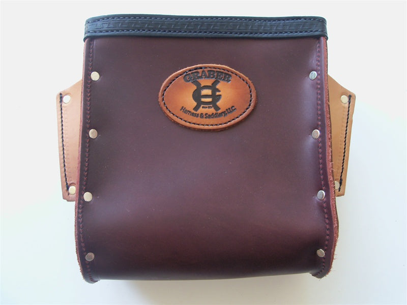 Handcrafted Western Brown Leather Purse | Handmade – NewEngland Tack