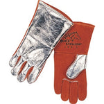 REVCO 104 Premium Side Split Cowhide Stick Welding Gloves - Alum. Back