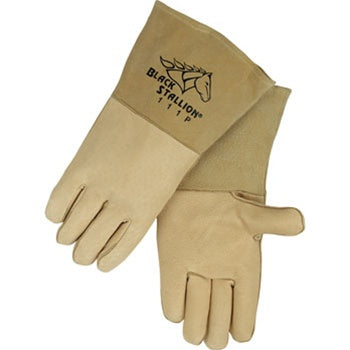 REVCO 111P LH CushionCore Quality Grain Pigskin Stick Welding Gloves.( Left Hand Side Glove Only)