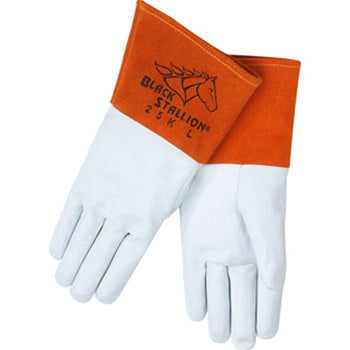 REVCO 25K Premium Grain Kidskin TIG Welding Gloves - Long Cuff