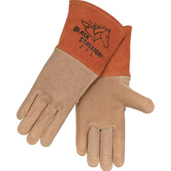 REVCO 27 Premium Grain Pigskin MIG Welding Gloves - Long Cuff