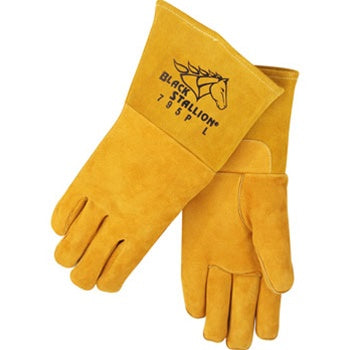 REVCO 795P Premium Reversed Grain Pigskin Stick Welding Gloves